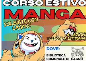 Arrivano i fumetti giapponesi: al via il corso estivo di disegno Manga "Pokédex" nella Biblioteca Comunale