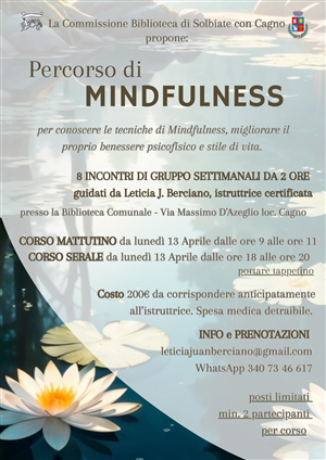 Percorso di Mindfulness